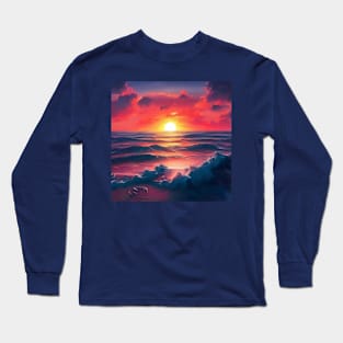 Beach Scene 1 Long Sleeve T-Shirt